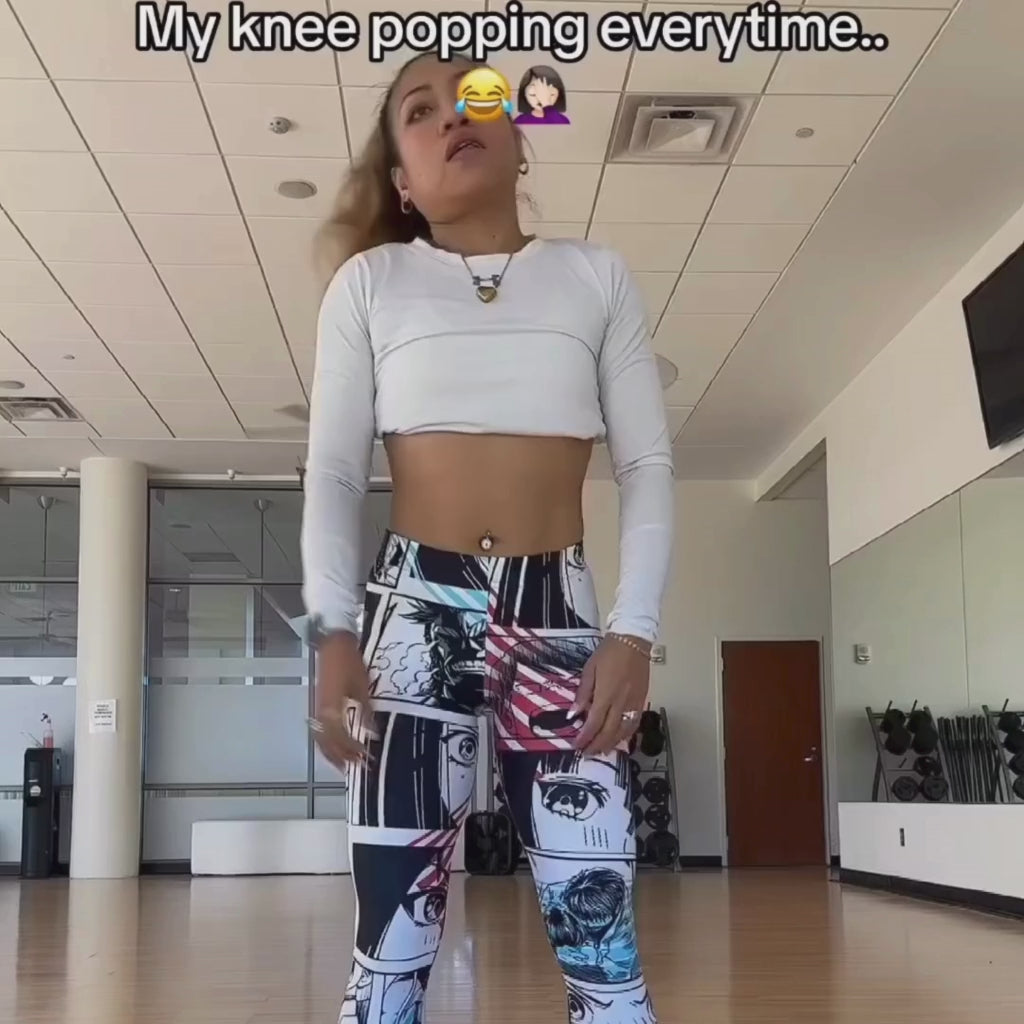 Manga Comic Book Leggings