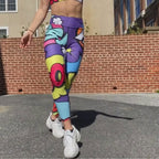 Pop Art Yoga Leggings