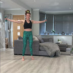 Emerald Green Leopard Leggings video