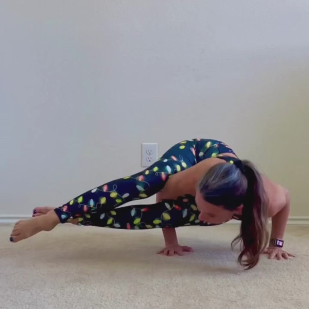 Christmas Lights Yoga Leggings