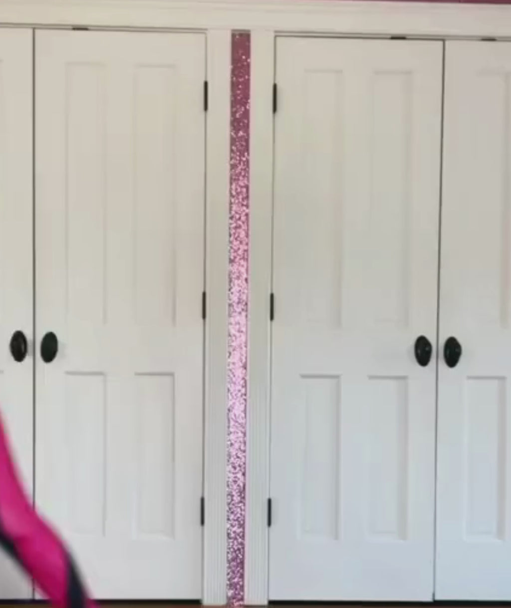 Black & Pink Heart Shaped Leggings