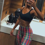 Tartan Christmas Leggings