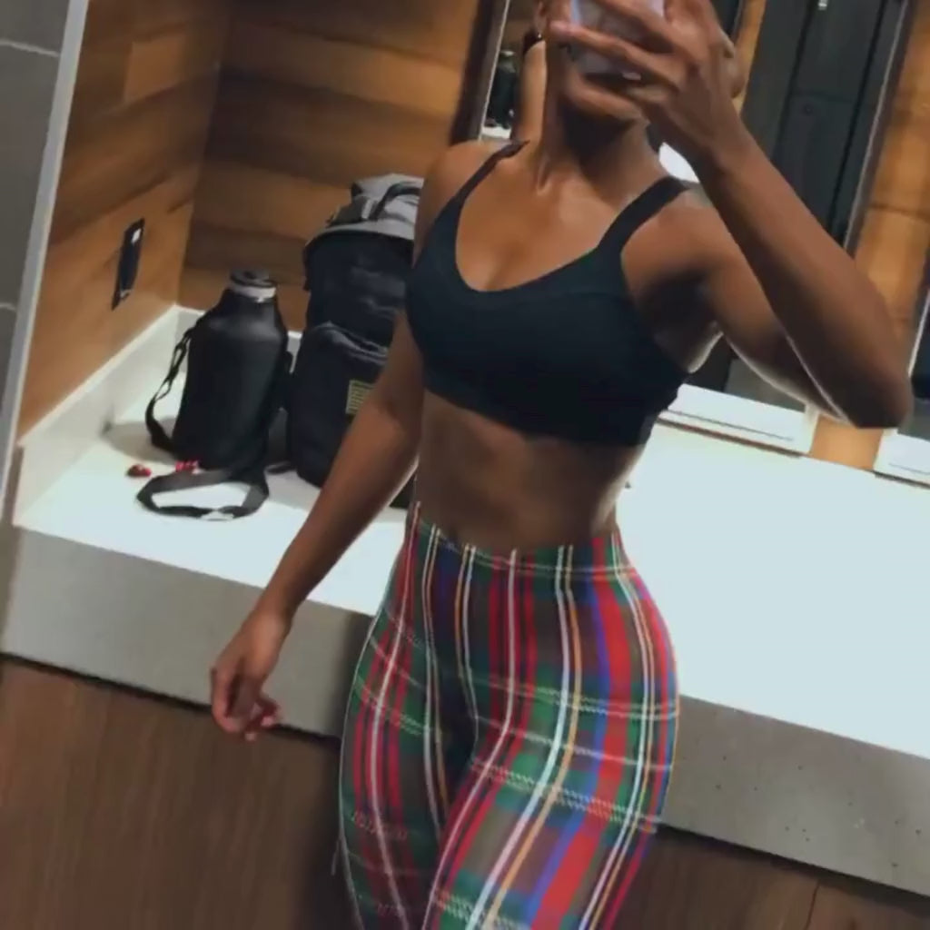 Tartan Christmas Leggings