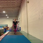 Black & Pink Heart Shaped Leggings