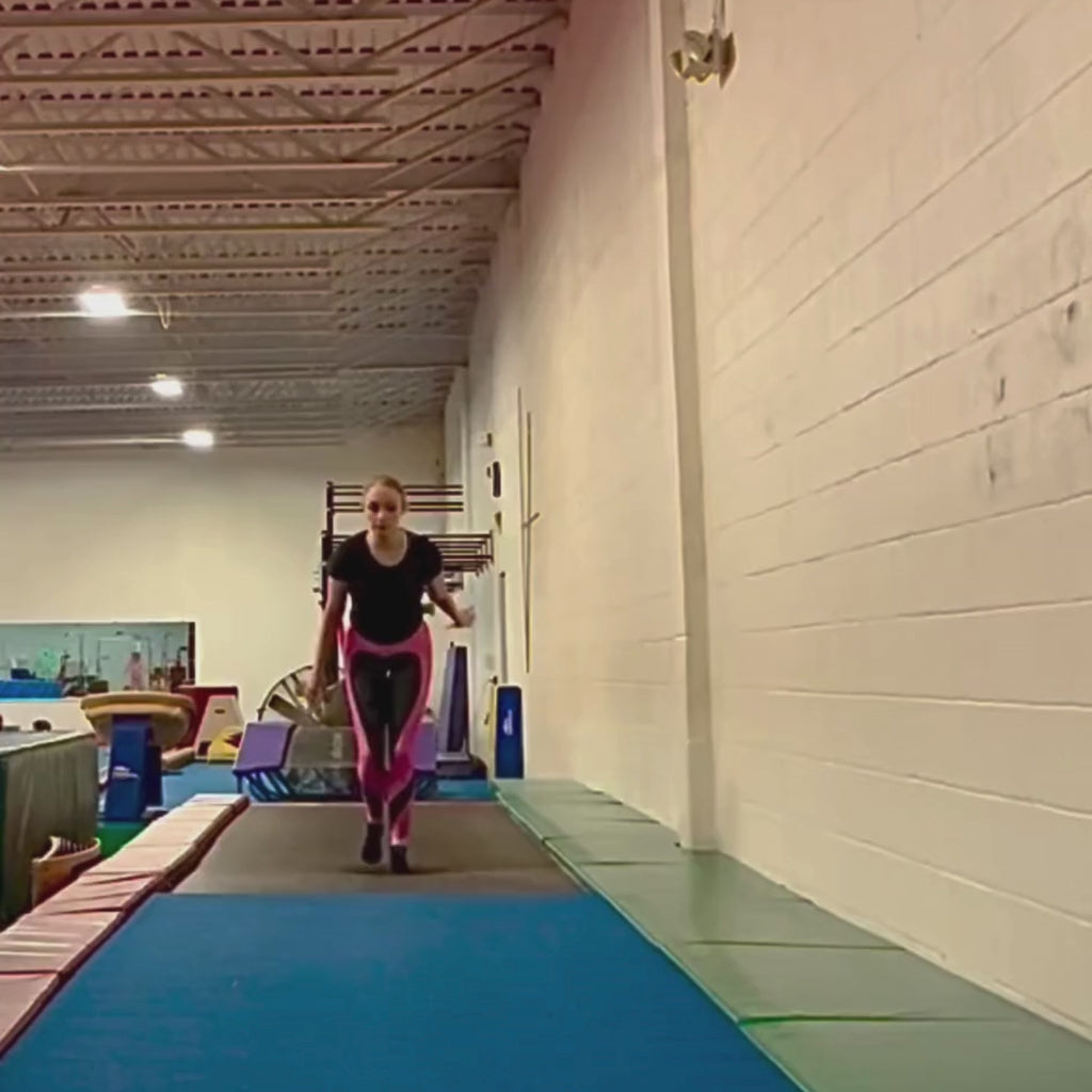 Black & Pink Heart Shaped Leggings
