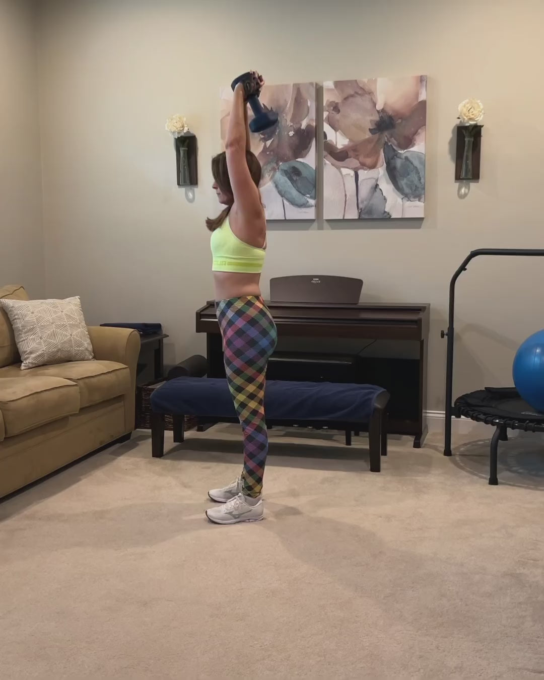 Colorful Plaid Leggings video