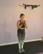 Black and White Ombre Yoga Leggings video