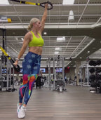 Vivid Reindeer Leggings