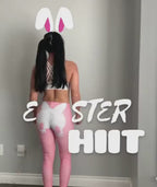 Bunny But* Easter Leggings (Pink)