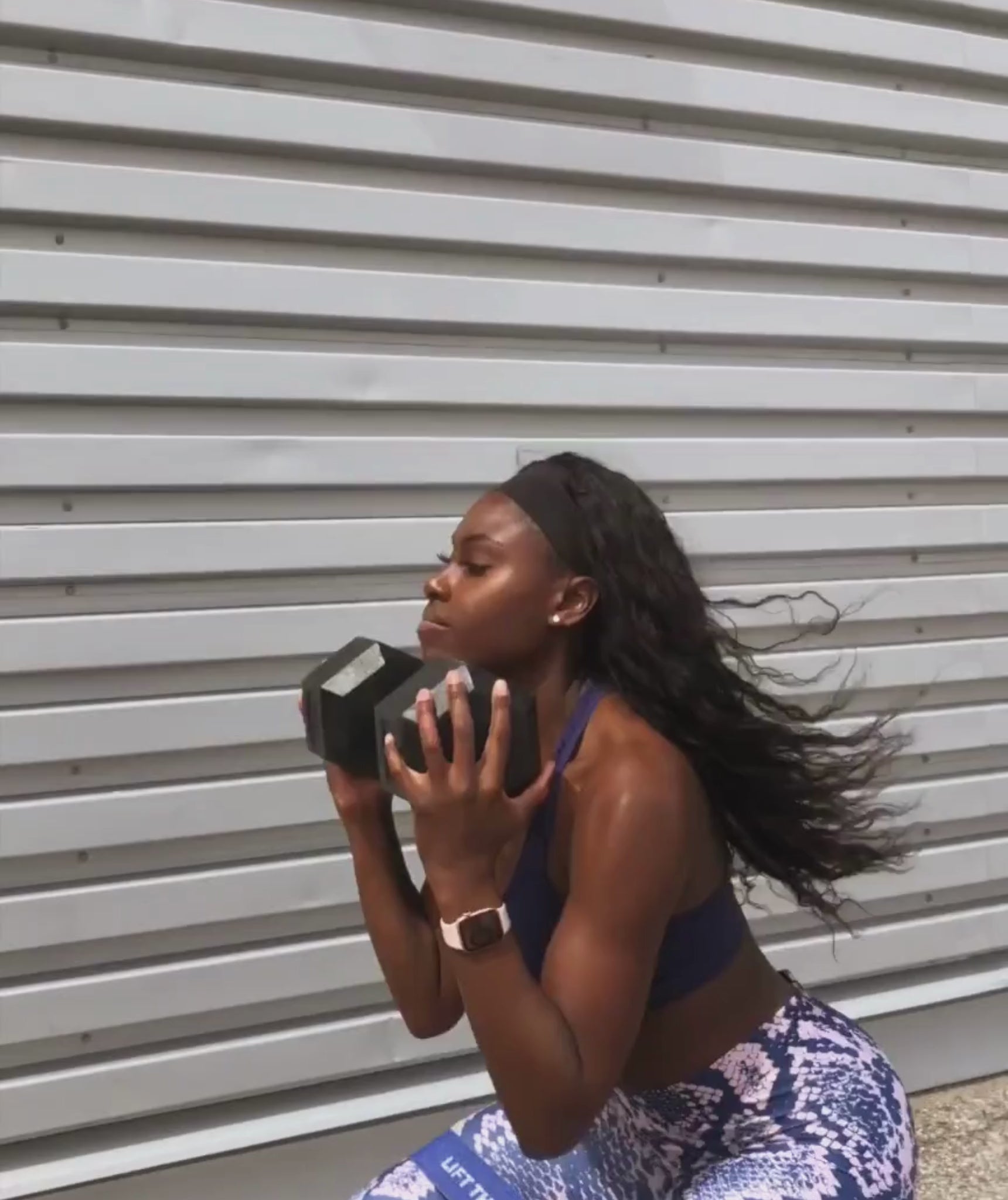 Dusty Pink Snakeskin Leggings