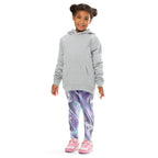 Printed Liquid Chrome Effect Kid's Leggings