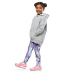 Printed Liquid Chrome Effect Kid's Leggings