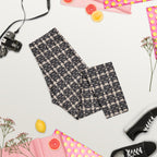 Printed Parisian Tweed Effect Capris