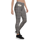 Printed Parisian Tweed Effect Leggings