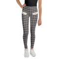 Printed Parisian Tweed Effect Youth Leggings
