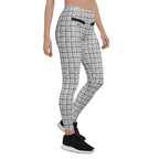 Printed Royal Tweed Effect Leggings