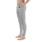 Printed Royal Tweed Effect Men's Leggings