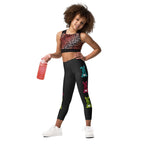 Printed Sparkle Effect Easter Kid's Leggings