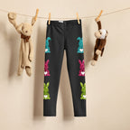 Printed Sparkle Effect Easter Kid's Leggings