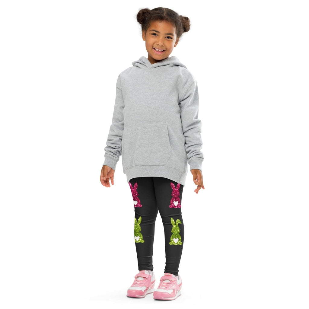 Printed Sparkle Effect Easter Kid's Leggings