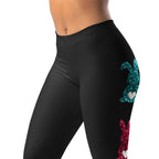 Printed Sparkle Effect Easter Leggings