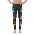 Printed Sparkle Effect Easter Men's Leggings
