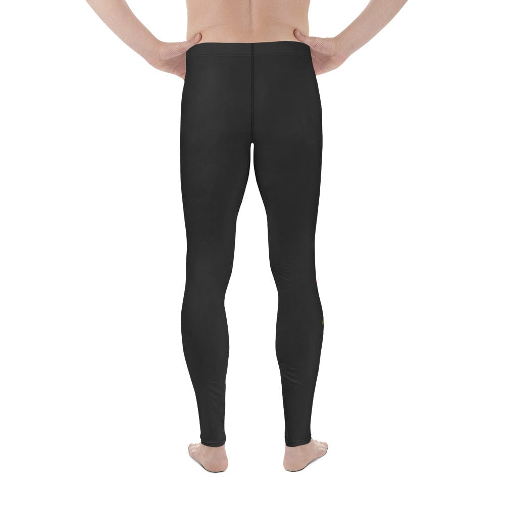 Printed Sparkle Effect Easter Men's Leggings