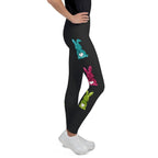Printed Sparkle Effect Easter Youth Leggings