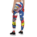 Proud American Pop Art Leggings