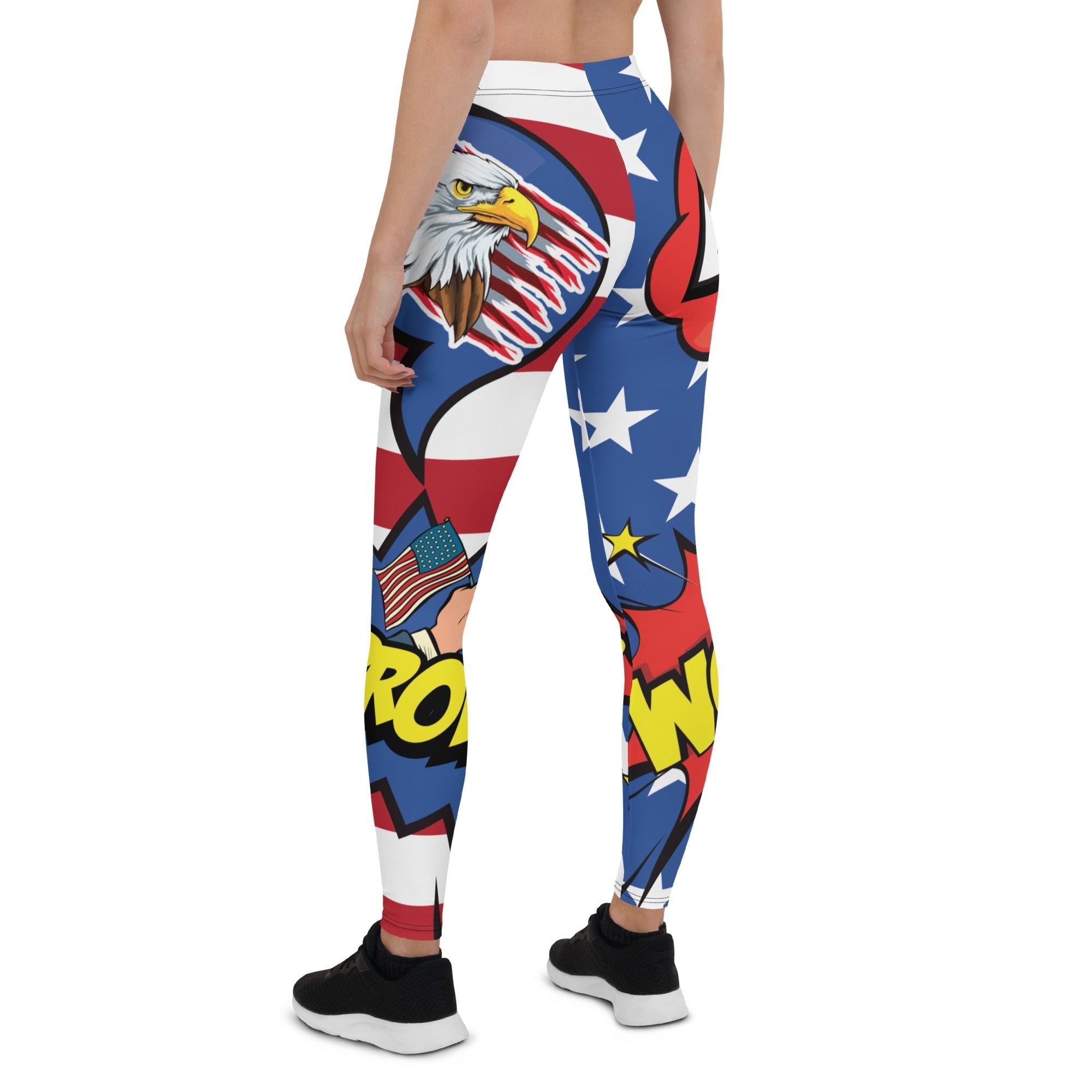 Proud American Pop Art Leggings
