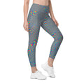 Psychedelic Abstract Leggings With Pockets