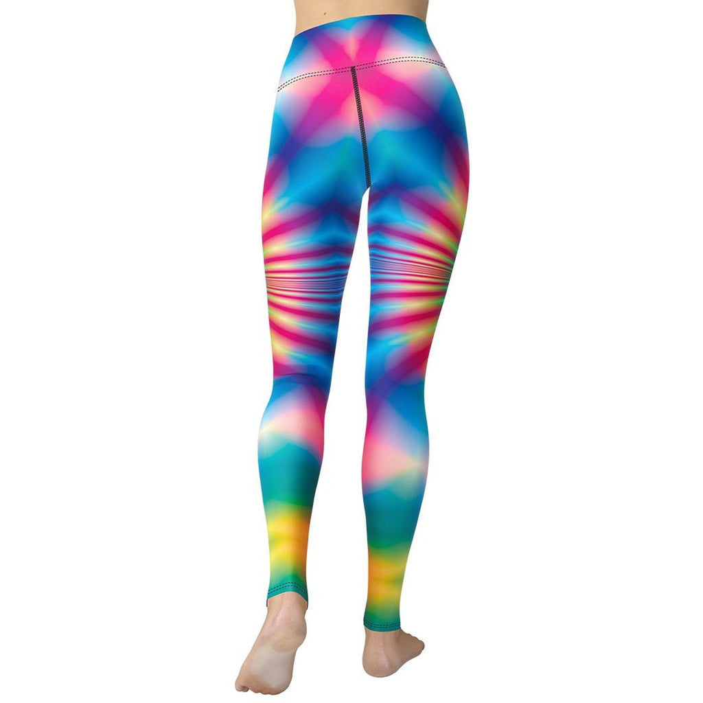 Psychedelic Rave Yoga Leggings