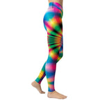 Psychedelic Rave Yoga Leggings