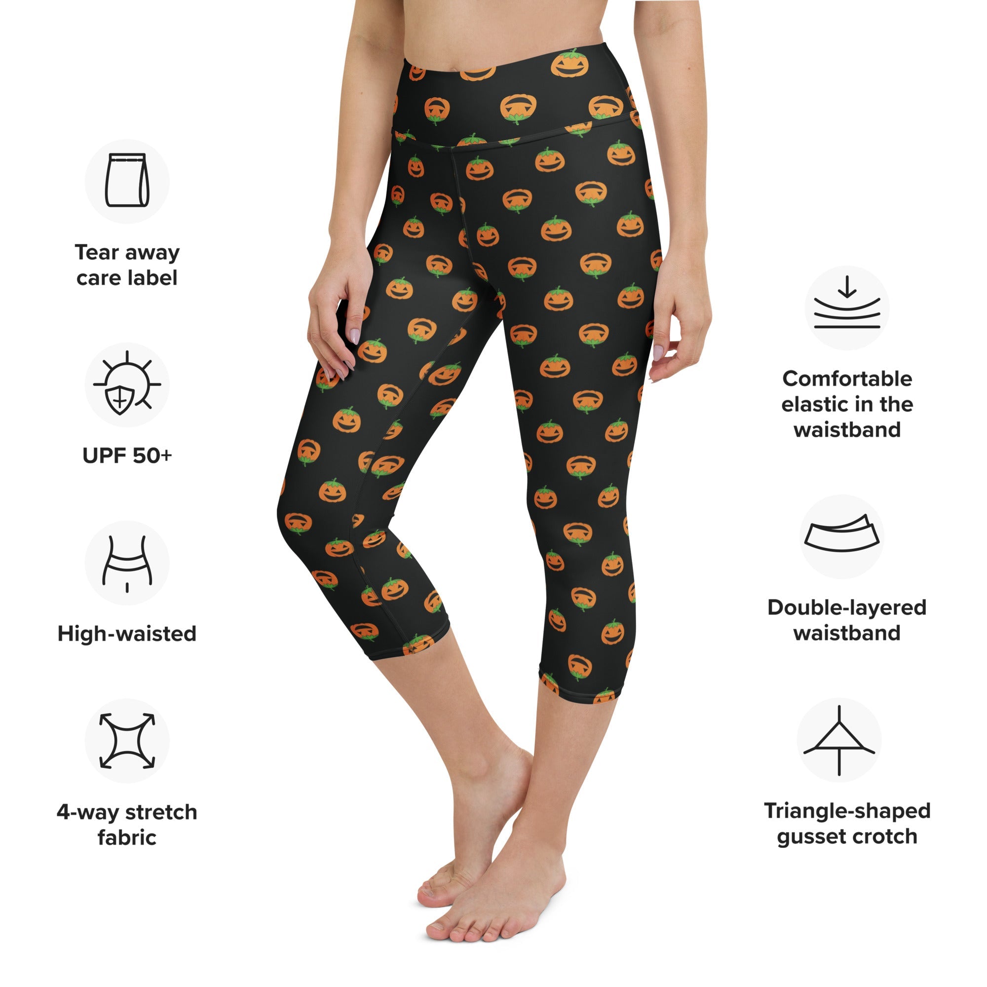 Pumpkin But* Yoga Capris