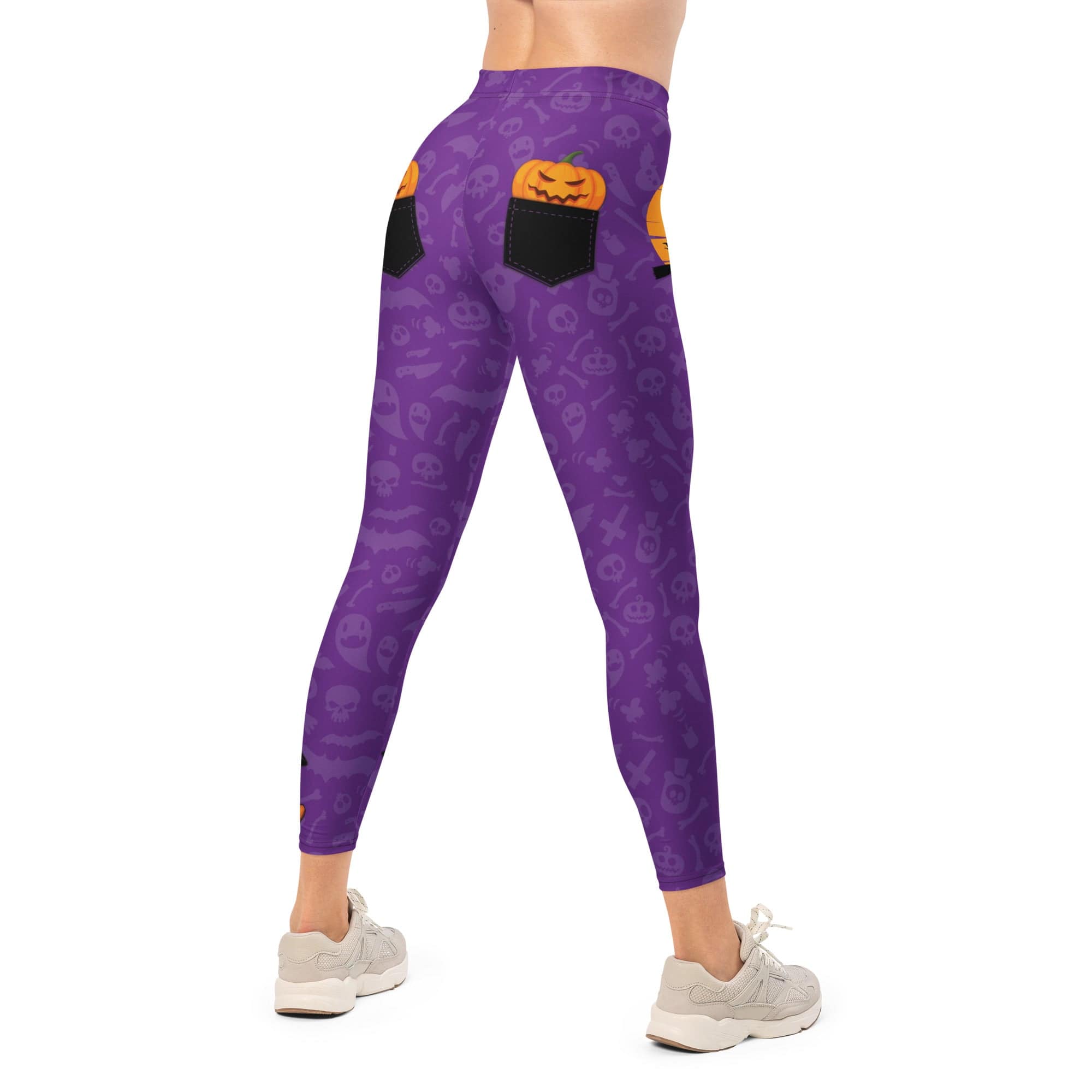 Pumpkin Pocket Halloween Leggings