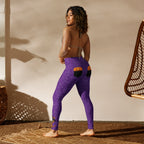 Pumpkin Pocket Halloween Yoga Leggings