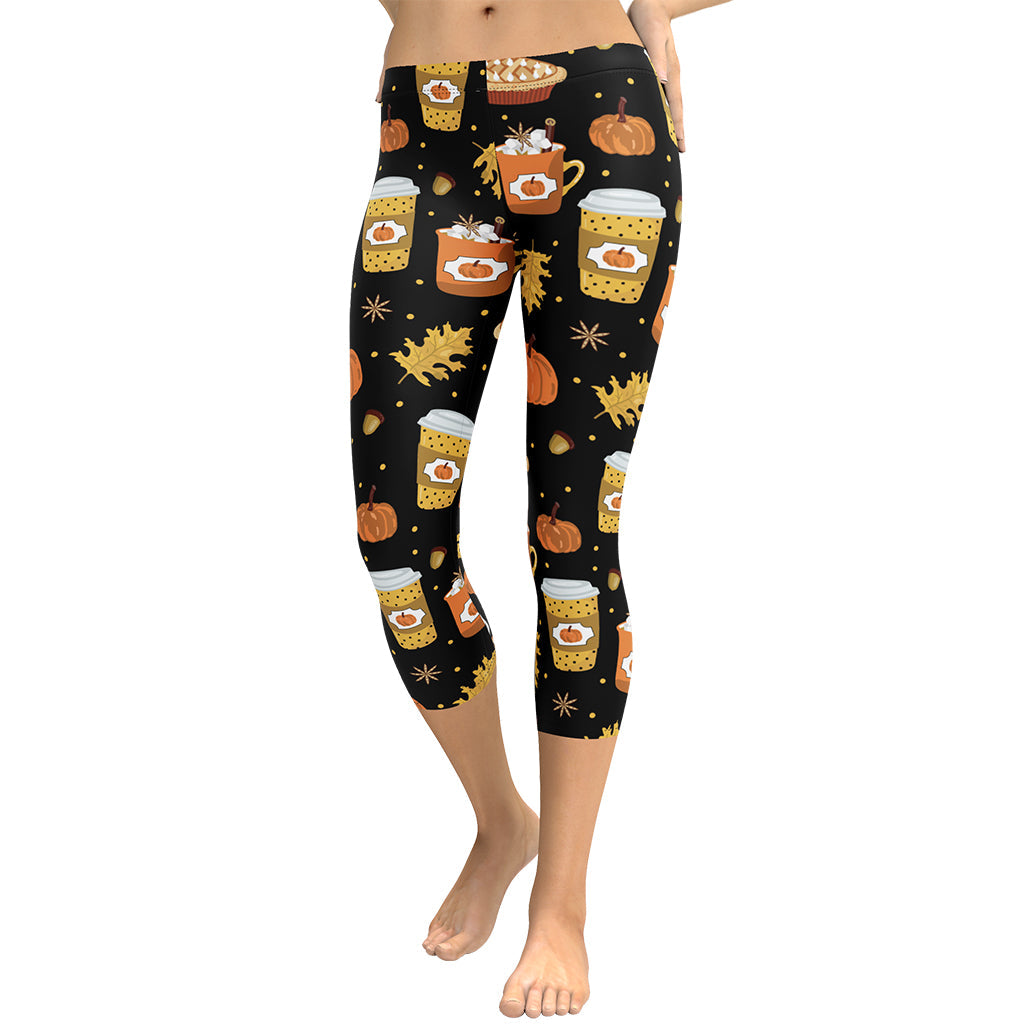 Pumpkin Season Capris