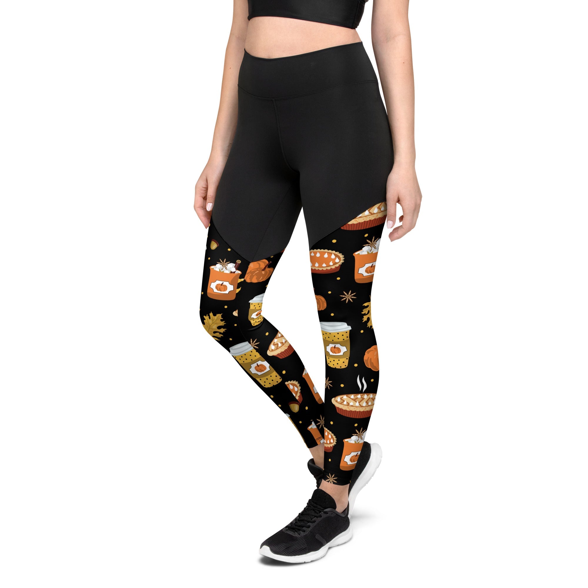 Pumpkin Season Compression Leggings