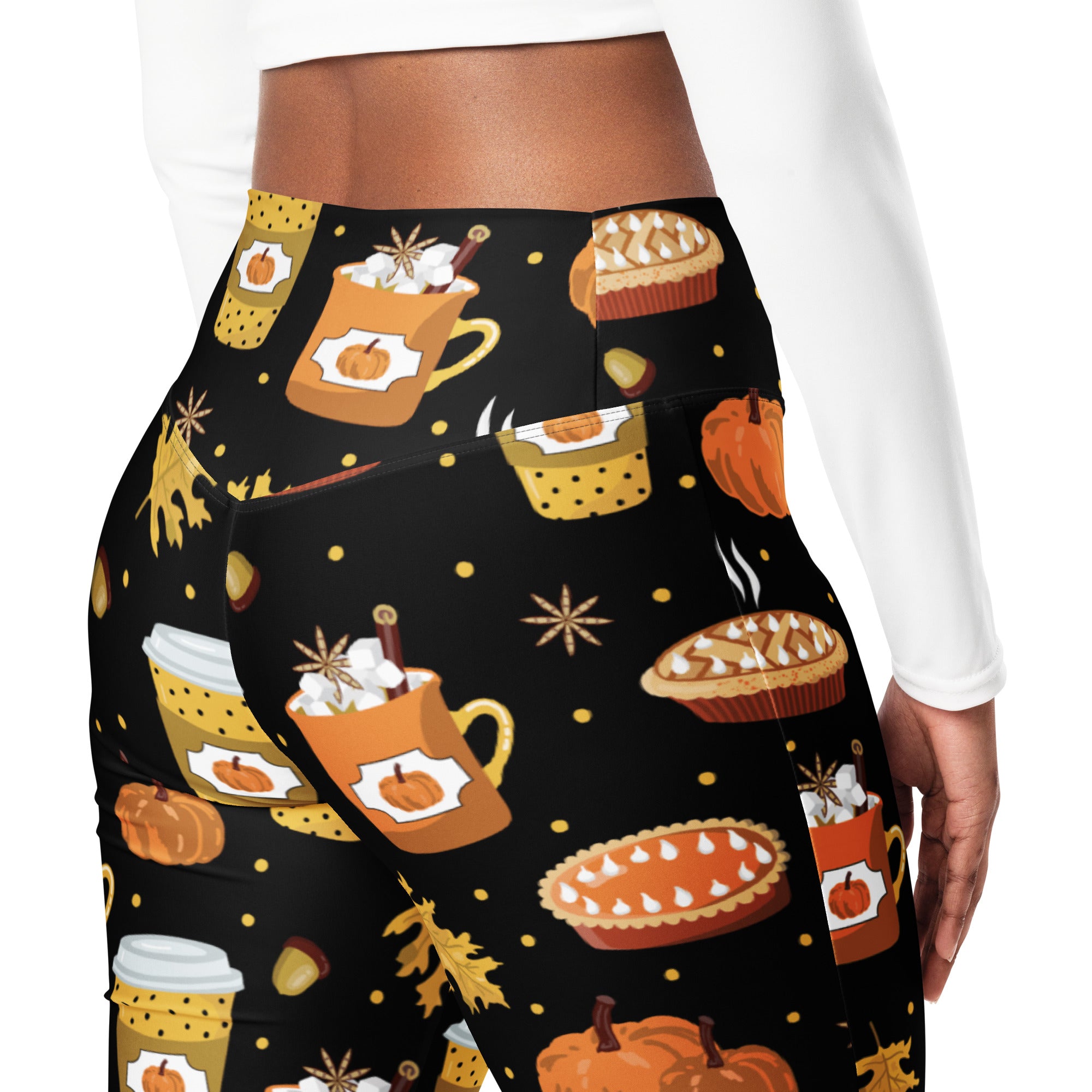Pumpkin Season Flare Leggings