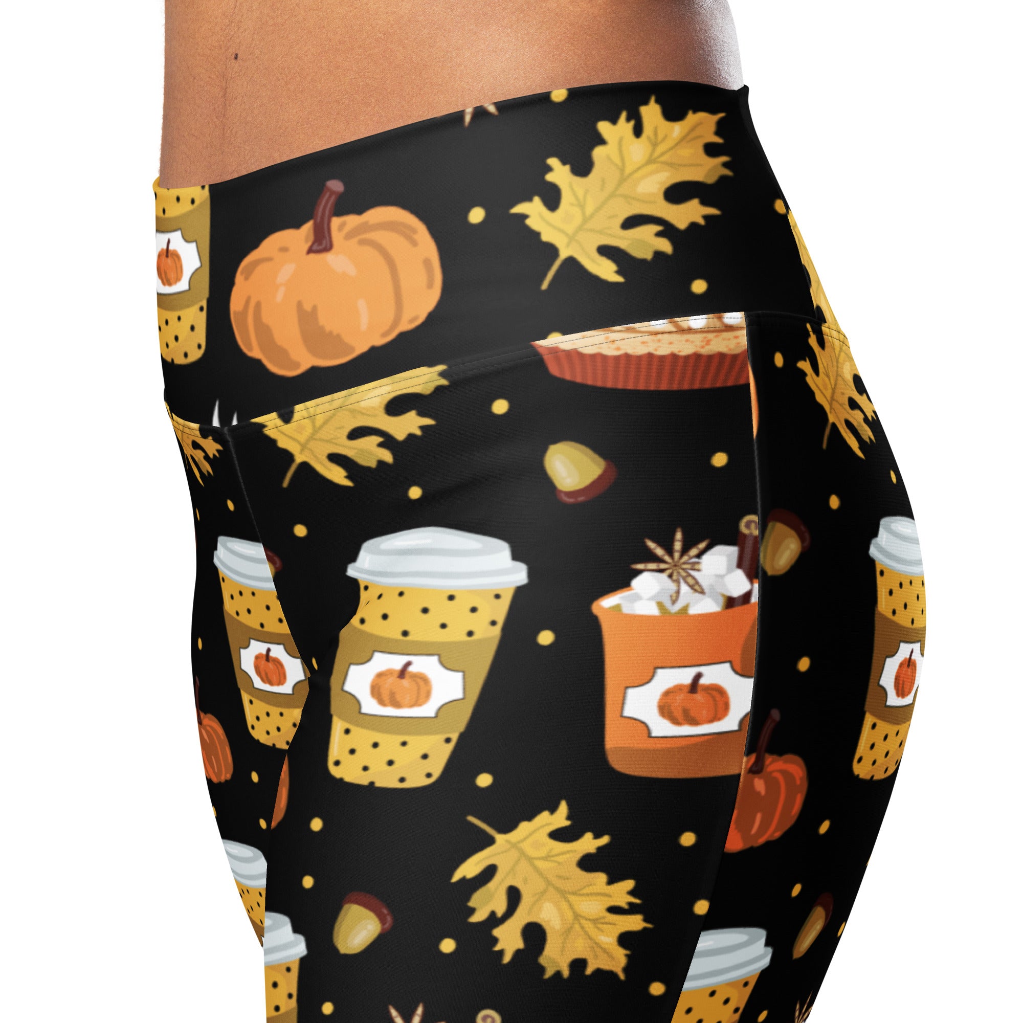 Pumpkin Season Flare Leggings