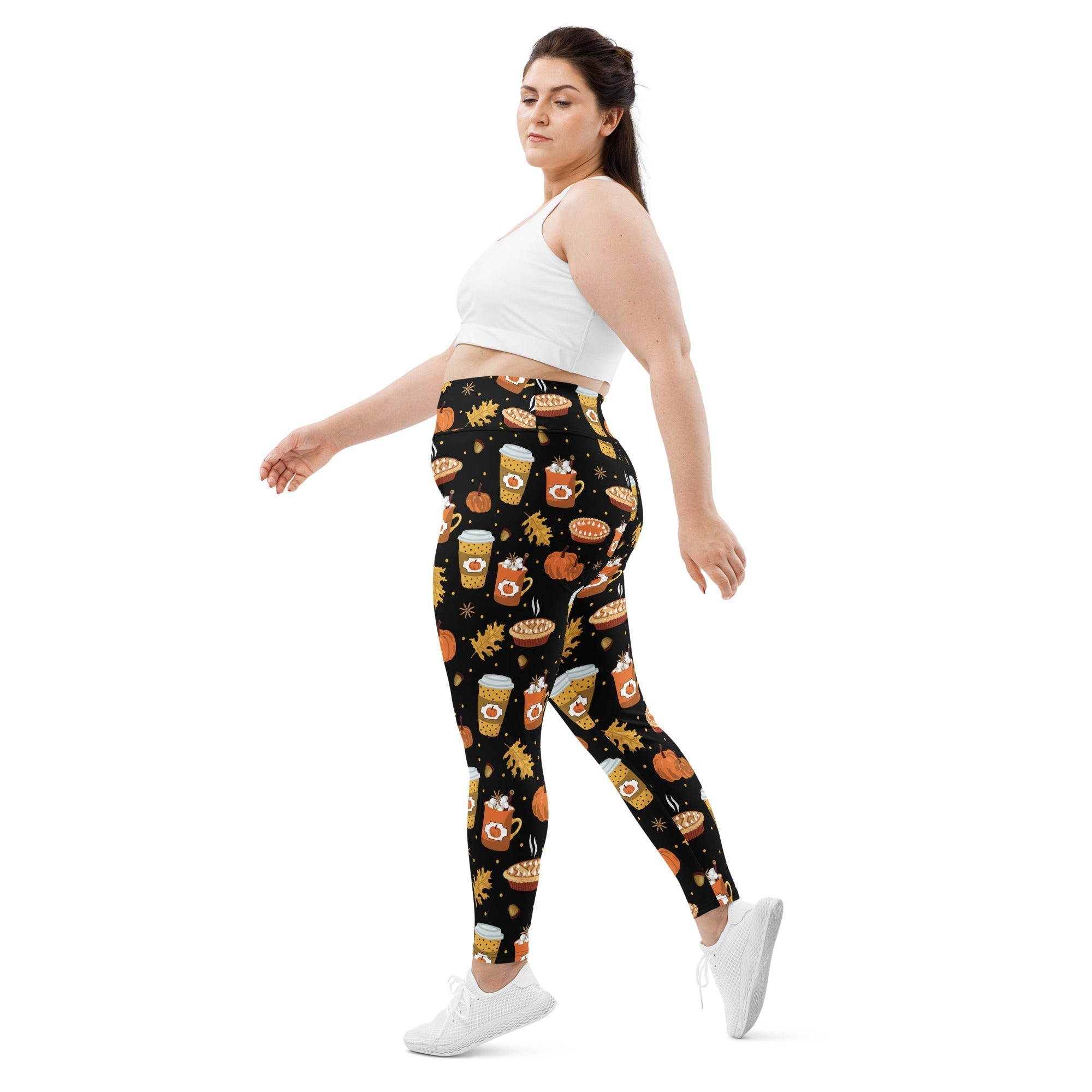 Pumpkin Season Plus Size Leggings