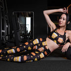 Pumpkin Season Sports Bra