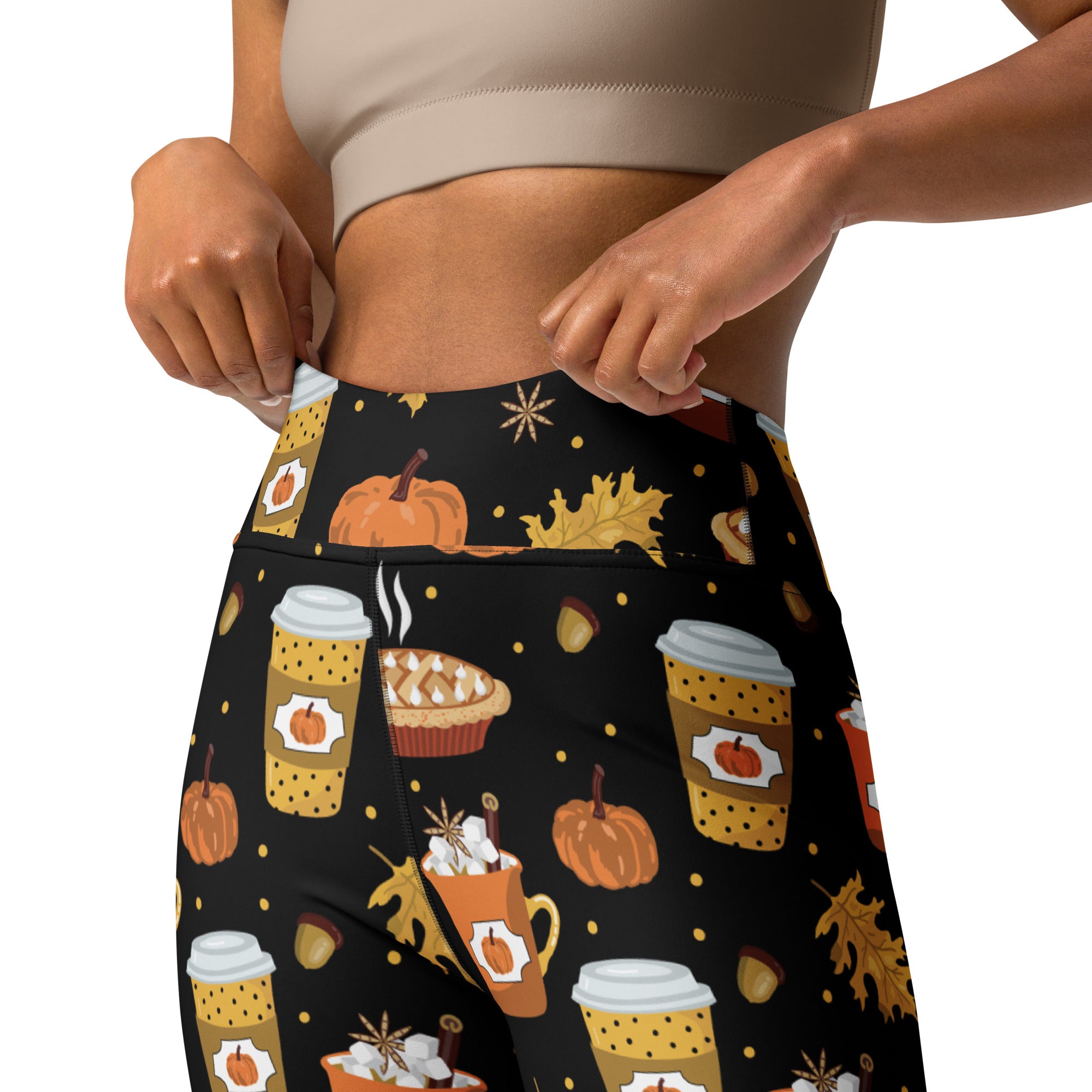 Pumpkin Season Yoga Leggings