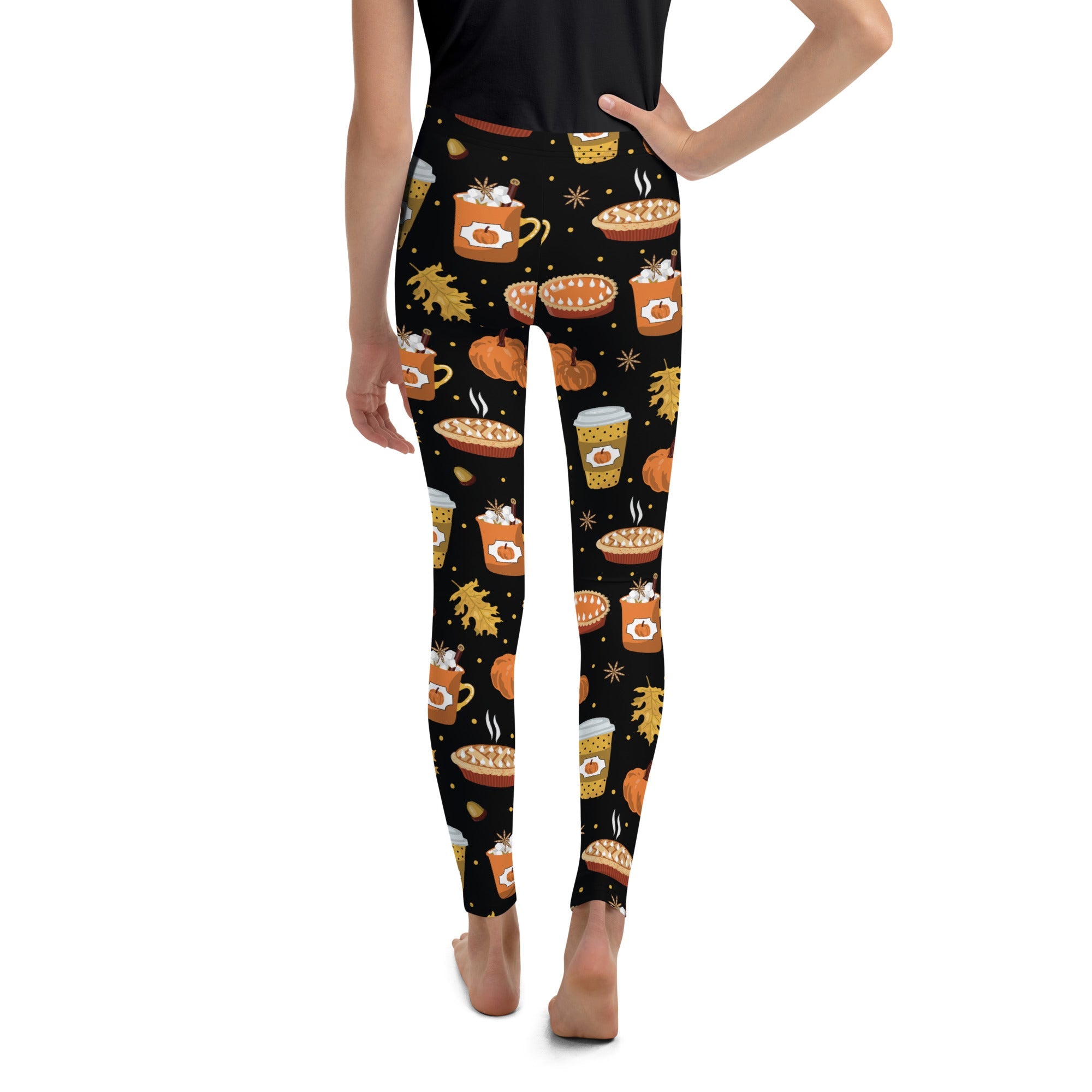 Pumpkin Season Youth Leggings