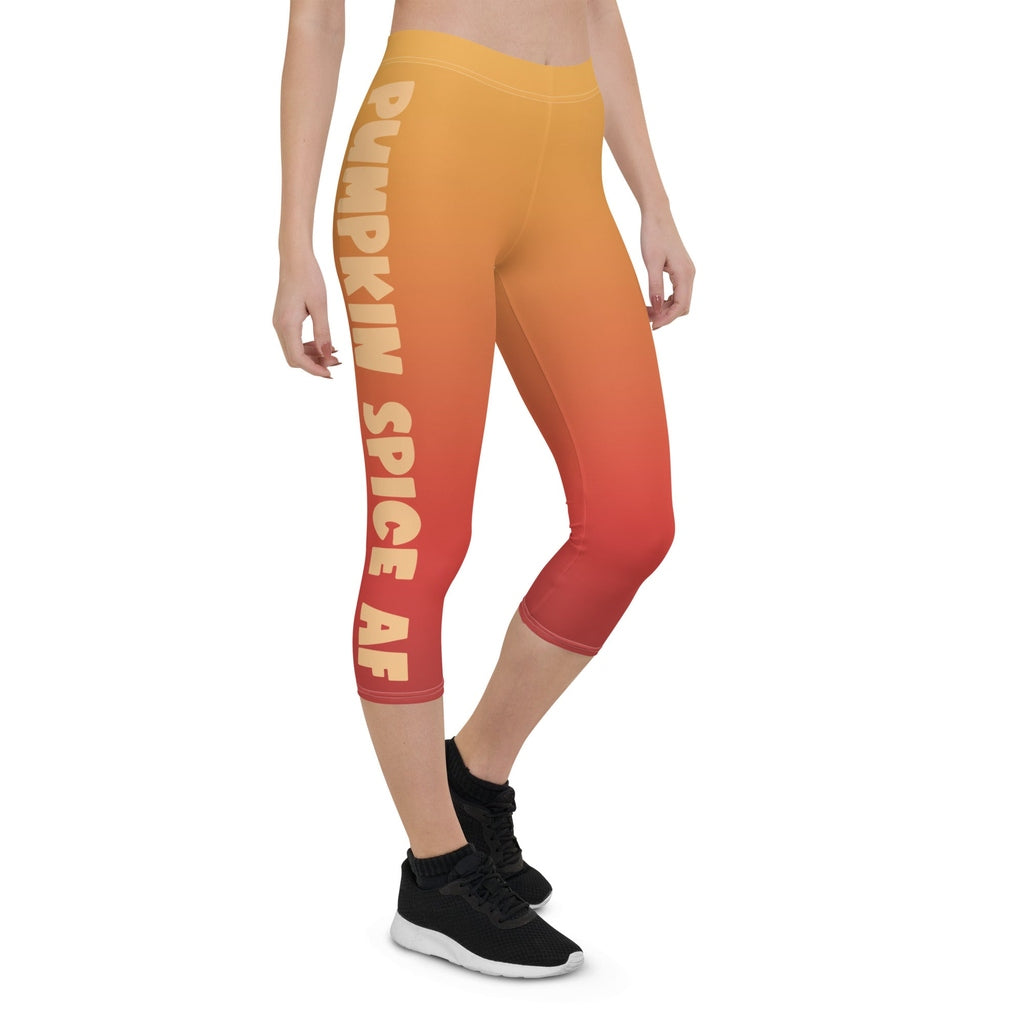 Pumpkin Spice AF Capris