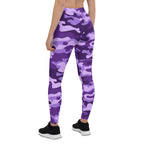 Purple Camo Leggings