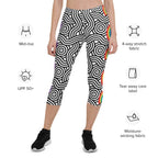 Rainbow Lines Capris
