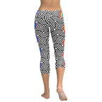 Rainbow Lines Capris