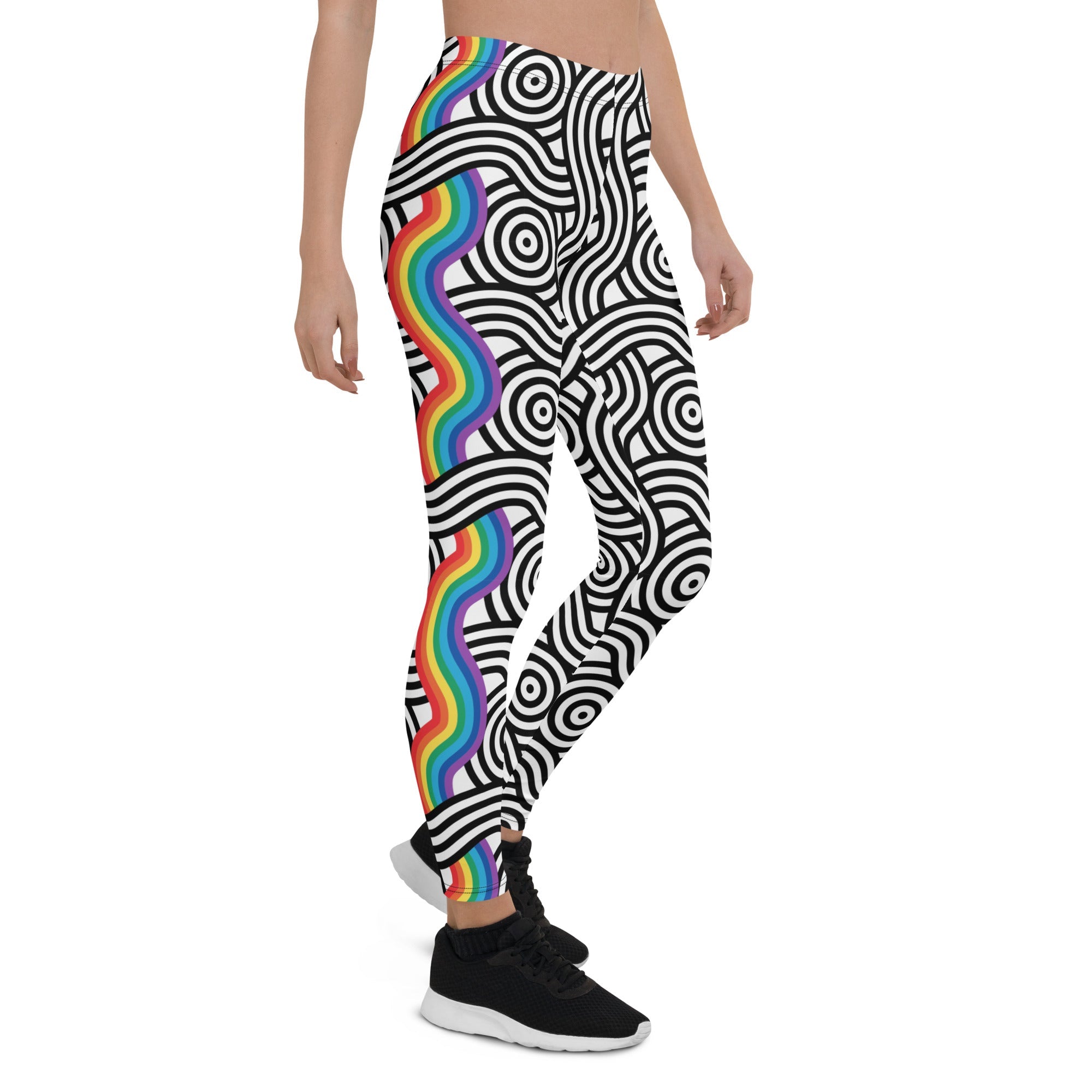 Rainbow Lines Leggings