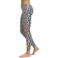 Rainbow Lines Leggings